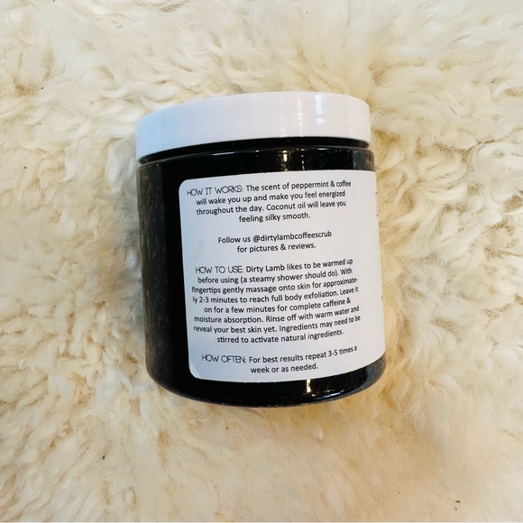 Face & Body Coffee Scrub— Dirty Lamb - Picture 3 of 5